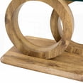thumbnail image 4 of Natural Wood Base Glass Top MDF Coffee Table - Modern Design for Living & Lounge, 47.2*25.6*17.8, 4 of 26