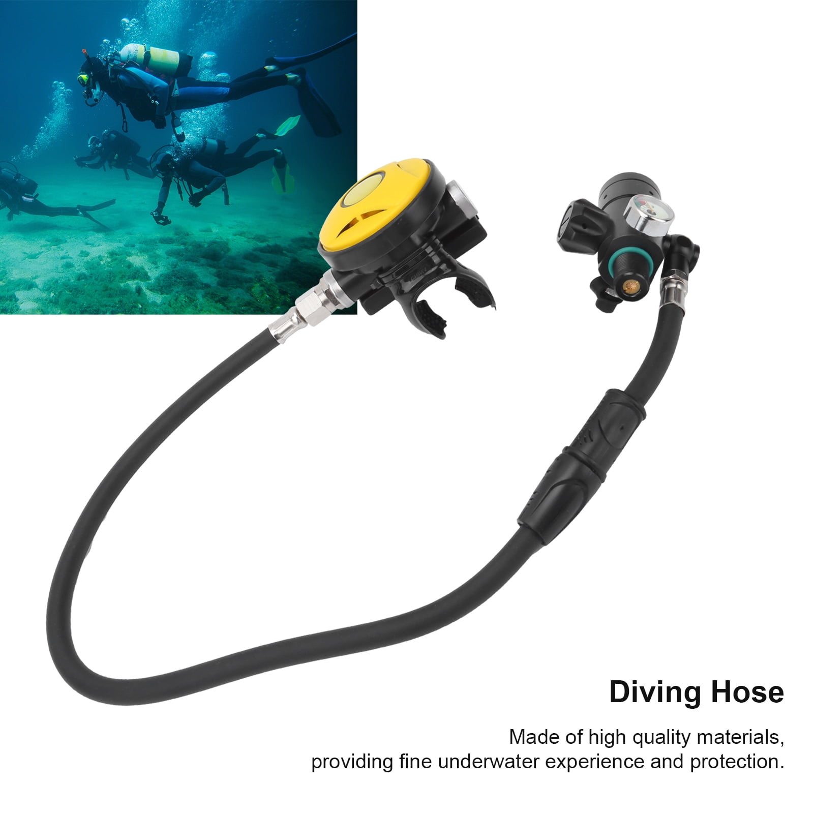 Homepatche DIDEEP 1L Mini Scuba Diving Set X4000 Pro Breather Serbatoio di ossigeno Kit Portatile per l'esplorazione Subacquea