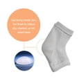 thumbnail image 4 of Calcetines de gel Hilph®2 protección del talón calcetín talón vendaje del talón almohadilla del talón cuidado de los pies almohadilla del talón, alivia los pies secos y los talones recuperación rápida Adepaton LN-2342-2, 4 of 5