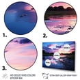 thumbnail image 3 of Designart "Sunset Dusk Charm I" Landscapes Floater Framed Wall Decor, 3 of 7