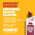 thumbnail image 3 of Vermont Smoke & Cure Uncured Bacon Pork Hickory Smoked 1oz Jerky Stick 24 Ct, 3 of 8
