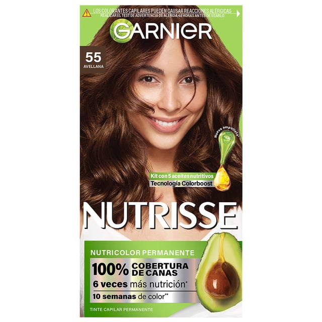 Tinte para cabello Garnier Nutrisse 55 avellana