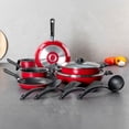 thumbnail image 4 of Batería de Cocina Ekco de Aluminio Rojo 12 piezas, 4 of 8