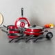 thumbnail image 4 of Batería de Cocina Ekco de Aluminio Rojo 12 piezas, 4 of 8