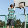 thumbnail image 5 of Naloa Turtles And Seahorses Basketball Jersey Reversible Men's Mesh Athletic Sports Shirts Training Practice S-4XLMedium, 5 of 6