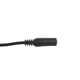 thumbnail image 4 of Cable de audio estéreo de 3,5 mm chapado en metal, macho a hembra, cable auxiliar de extensión 2m, 4 of 5