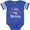 Football Blue and White, variant on Inktastic I Love My Mommy Hearts Boys or Girls Baby Bodysuit