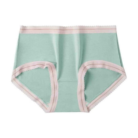 Bigersell Womens Boxers Underwear Clearance Ladies Panties Boyshort Thongs Panty Style P-998 Cotton Boyshort Panties Lace Thongs Briefs Mid Waist Women Cheeky Panties Green L