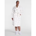 thumbnail image 2 of Joyspun Women's Plush Robe, Sizes S-3X, 2 of 5