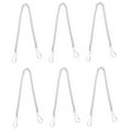 thumbnail image 4 of PTOOTP Replacement Toilet Parts 6Pcs Toilet Flapper Chain Stainless Steel 10.81X0.35X0.04In, 4 of 7