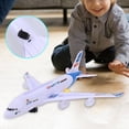 thumbnail image 3 of Avión A380 Avión Modelo Eléctrico De 43 Cm De Largo Con Sonido Y Luz Juguetes Para Niños, 3 of 7