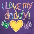 thumbnail image 3 of CafePress - I Love My Daddy Dark T Shirt - Men's Classic Graphic Cotton T-Shirt, 3 of 3
