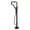 Black and Gold, variant on sumerain Freestanding Bathtub Faucet with Hand Shower, Floor Mount Tub Faucet Brass Single Handle High Flow Chrome