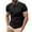 Black, variant on Charmgo Mens T-Shirts Clearance, Men's Summer Collar Button Up Shirt for Sports and Leisure Golf Shirts for Men, Polo Shirts for Men Black XL