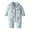 Light Blue, variant on Tiweut 2025 Rompers Boys Baby Girls Long Sleeve Lapel Floral Animals Print Pajamas Button Up Pajamas Boy Regular Jumpsuits 0-3 M