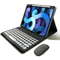 thumbnail image 1 of Mouse Keyboard Case for iPad 10.2" 9th/8th/7th Gen, Wireless Detachable Bluetooth Keyboard for iPad Air 3 (3rd Gen)/iPad Pro 10.5" Case, 1 of 5