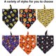 thumbnail image 5 of 2 Pack Halloween Dog Bandanas Triangle Bibs Dog Scarf for Halloween Party Pet Costume Levamdar  CPB-SSW555-1, 5 of 5