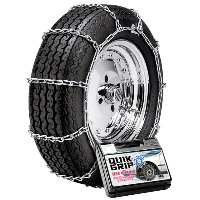 Set of 2 Security Chain Company QG0111 Quik Grip Forklift Tire Traction Chain 