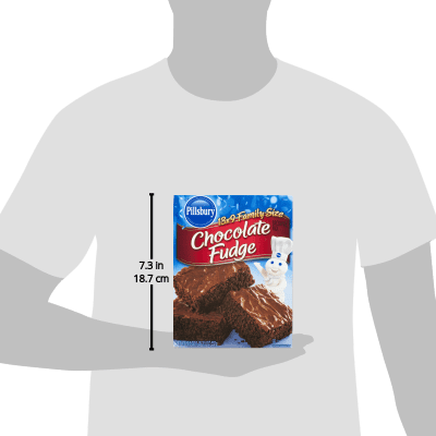 Pillsbury Brownie Mix Chocolate Fudge Family Size