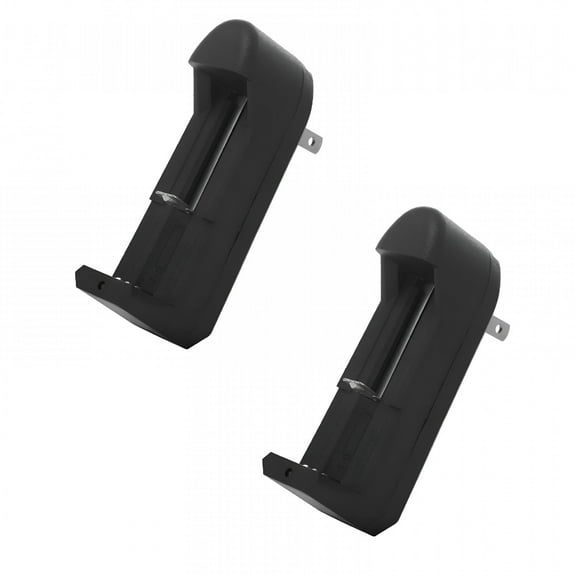 GJX 2Pcs 18650 Battery Li-Ion 3.7V Rechargeable Batteries for Flashlight