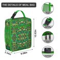 thumbnail image 3 of Dinosaur Insulated Lunch Box Student Reusable Lunch Bag Water-Resistant Lunch Tote Portable Bag Office Hiking, 3 of 6