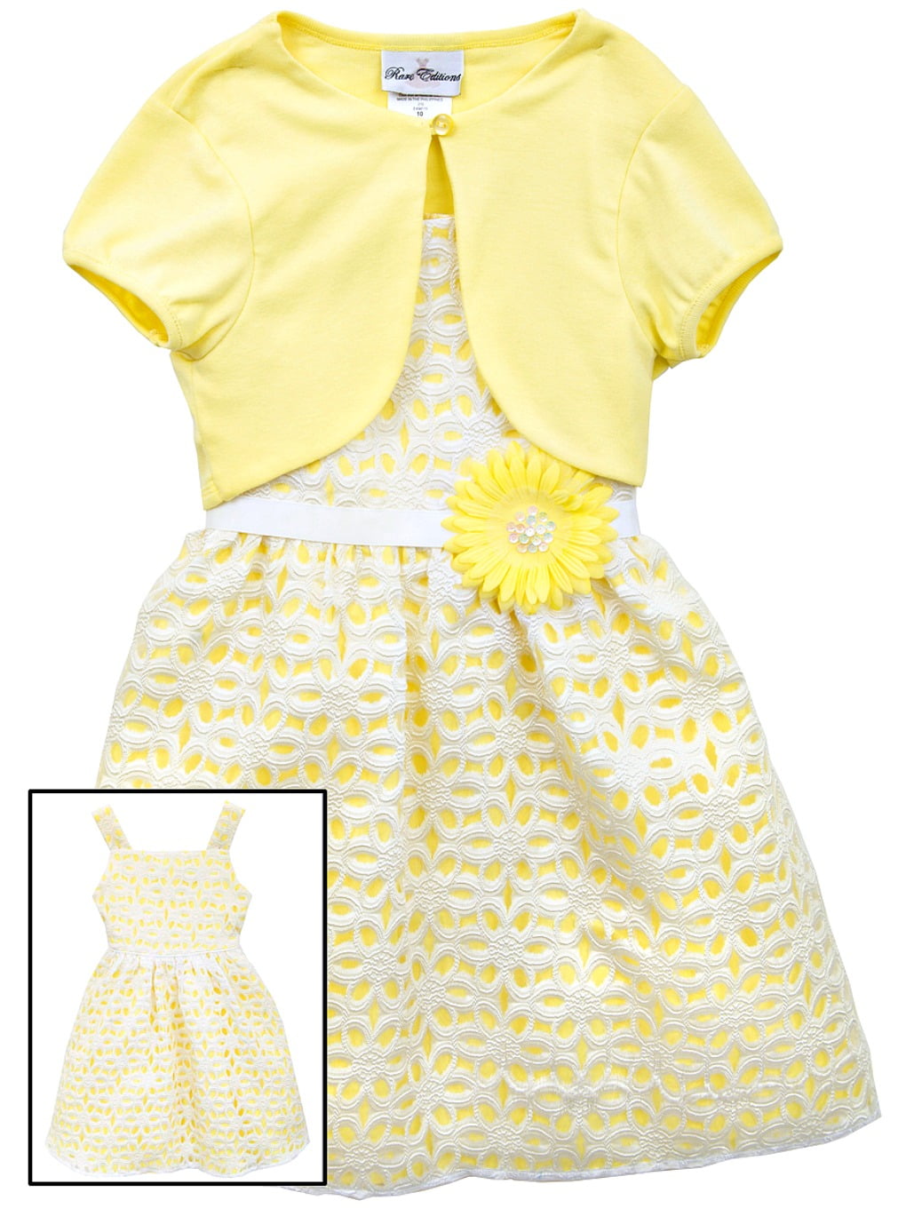 rare editions yellow dress