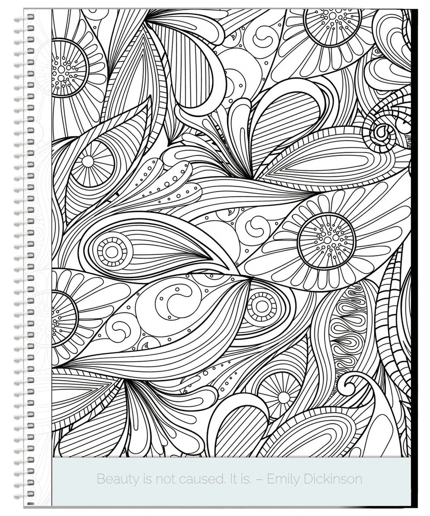 Life Is Art Live Yours In Color: Coloring Book Planner 2020-2021 for  Relaxation