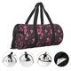thumbnail image 3 of Easygdp Rose Mix Leopard 2 Bolsa de Viaje, Bolsa de Mano, Bolsa de Gimnasio, Bolsa de Equipaje para Viaje, 3 of 6