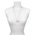 thumbnail image 3 of Delight Jewelry Acrylic 3/4" Hot Pink Cheer Megaphone - Hot Pink Heart Nurse Strong Zoe Necklace, 3 of 4