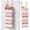 Pink, variant on Hanging Towel Racks for Bathroom - 9 Tier Over the Door & Wall Mounted Bath Rolled Towel Storage Organizer Holder for Small Bathroom, RV, Camper (Pink, 6-Tier)