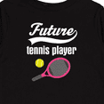 thumbnail image 4 of Inktastic Future Tennis Player Sports Gift Boys or Girls Long Sleeve Toddler T-Shirt, 4 of 5
