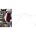 thumbnail image 3 of ClosetMaid 21066 Corner Shelf Kit, 12-Inch , White, 3 of 5