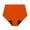 Orange, variant on JJHGVB Bikini Bottoms Period Swim Bottoms Women's Menstrual Underwear Basic Full Coverage Mid Waist Bathing Suit Bottom Swim Bottoms Swimsuit Bottoms Orange XL
