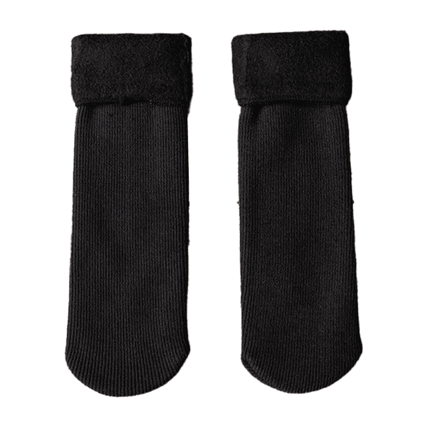 Calcetines de lana extra gruesos para mujer, suaves, cálidos, cómodos, informales, para invierno Ormromra CPB-YY60-2