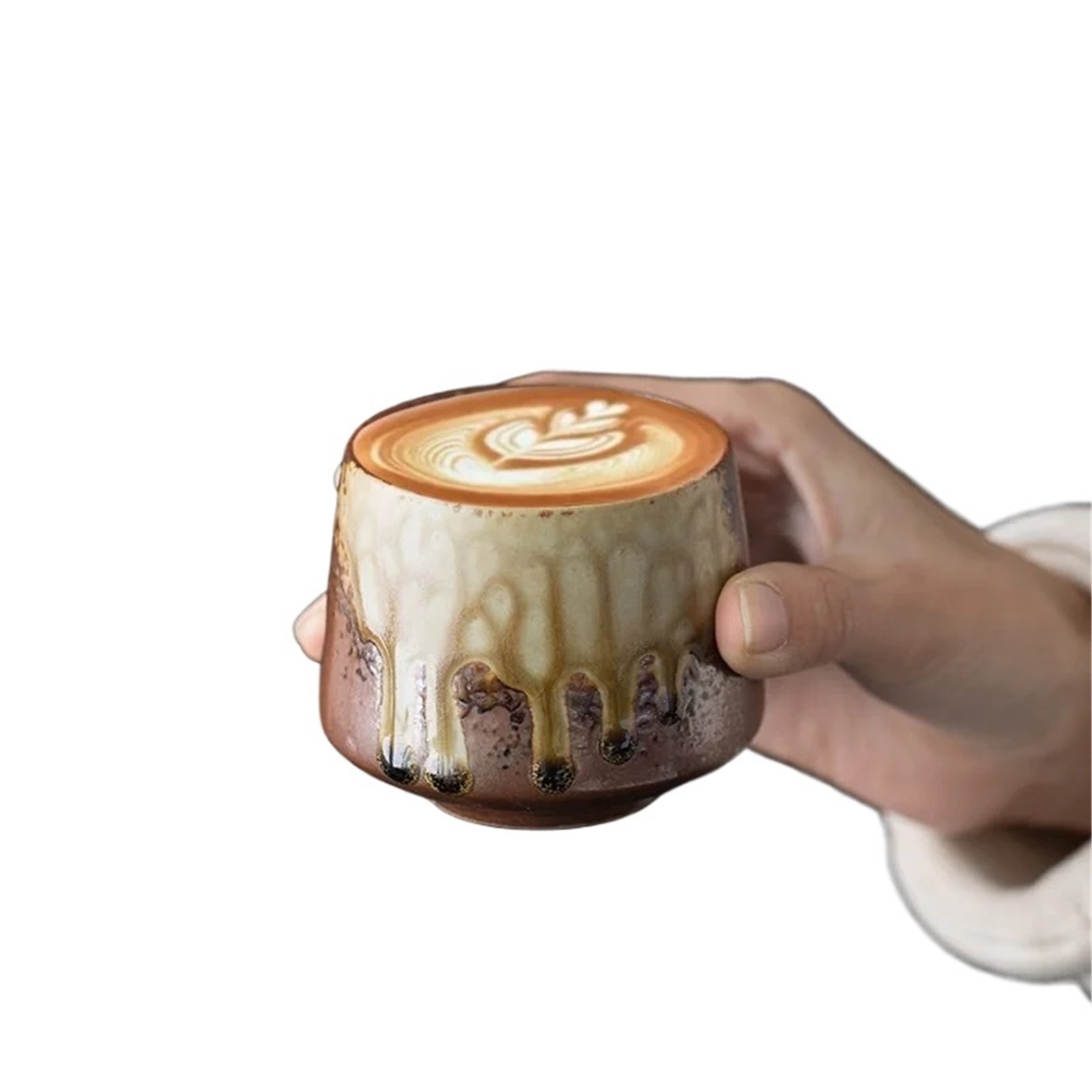 Espresso cup 200ML Retro Ceramic Cup Coarse Pottery Coffee Mug Household Office Afternoon Tea Cups Wine Mug Water Mugs