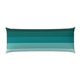 thumbnail image 2 of Body Pillow Cover, Teal Color Body Pillow Cases with Zipper Soft Breathable Smooth Skin Friendly Long Pillow Case 20x60 inches, 1Pcs, 2 of 7