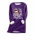 thumbnail image 1 of Hot6sl Women's Printed Round Neck Long Sleeved Top, 1 of 2