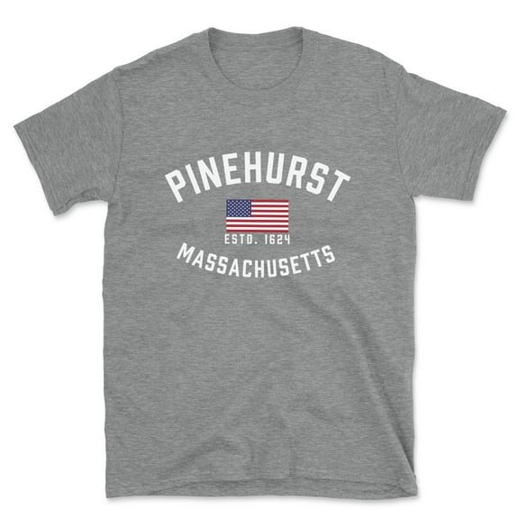 Pinehurst Massachusetts Patriot Men's Cotton T-Shirt