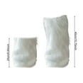 thumbnail image 6 of harmtty Fuzzy Leg Warmers Women Knee Length Faux Fur Leg Warmers Winter Long Boots Shoes Cuff Cover for Girls Street Party Daily Wear, 6 of 8