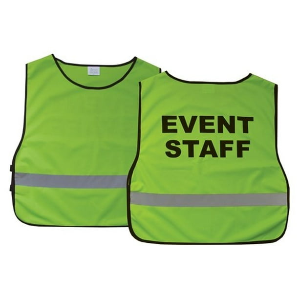 Swanson - Safety Vest-Event Staff-Xlg-Green - Walmart.com - Walmart.com