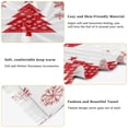 thumbnail image 4 of BZSMCE Women Scarf Red Christmas Pattern Simple Pattern Soft Warm Long Large Scarves, 4 of 9