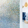 thumbnail image 2 of Home Window Film Privacy Static Cling Stained Glass Film Decoration 17.5"x78.7", 2 of 6