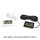 thumbnail image 3 of Matsuzay Termómetro digital Sonda 1M Sensor Humedad LCD 5V 12V Refrigerador de coche Incubadora Higrómetro Medidor Tanque de peces al aire Electrónica Negro, 3 of 6