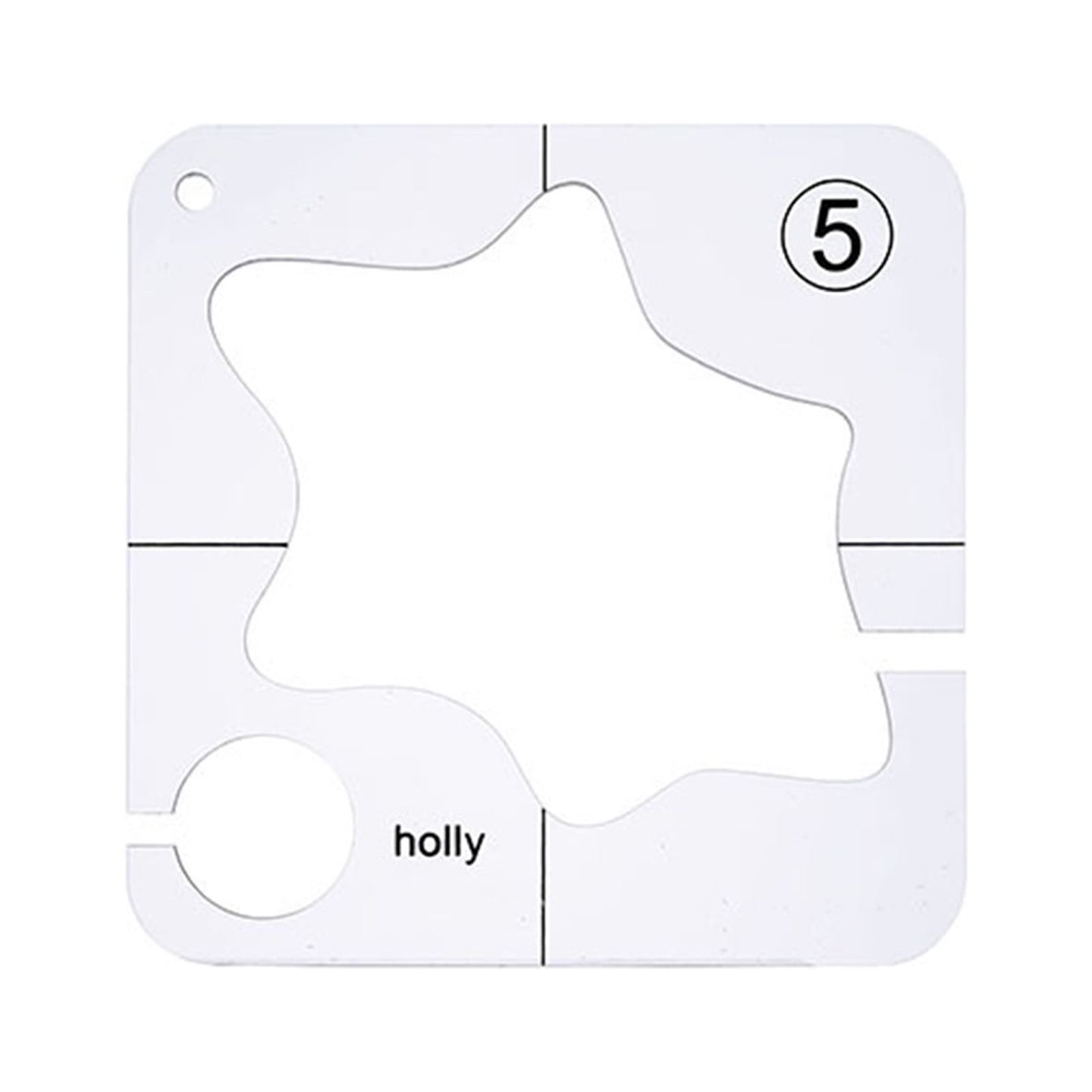 Lot De 3 Règles Acrylique Transparentes Pour Patchwork Et Quilting - Épaisses Et Précises - Compatible Avec La Plupart Des Machines à Coudre