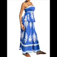 thumbnail image 1 of Vestidos de Verano para Mujer 2025, Vestido Veraniego Floral con Tirantes Finos, Vestido Bohemio para Vacaciones en la Playa Azul S, 1 of 10