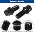thumbnail image 5 of Unique Bargains M14x1.5 Extended Wheel Lug Bolts for Wheel Spacers Ball Seat 19mm Hex 28mm Shank Length for VW EOS, 5 of 6