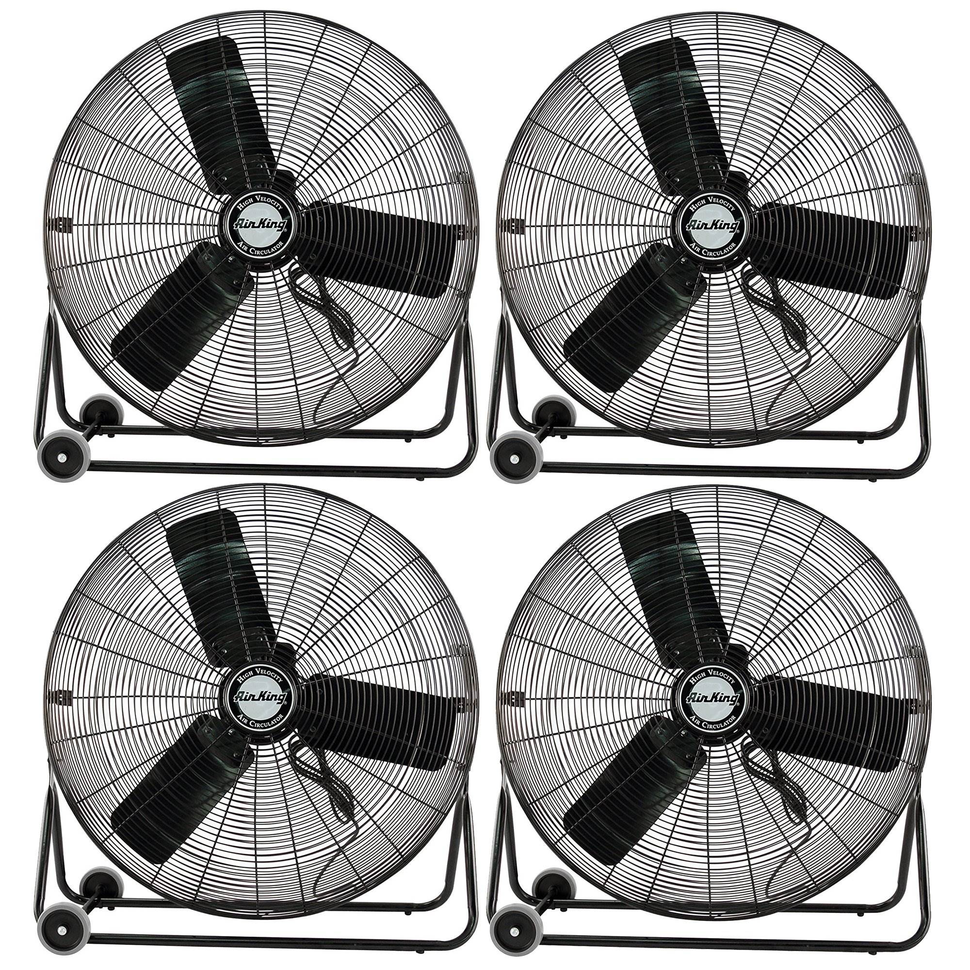Air King 3 Speed 1 4 Hp 120 Volt 30 Inch Enclosed Pivoting Floor