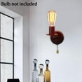 thumbnail image 3 of de pared retro interruptor Soporte de pared Accesorio E27 moderno para dormitorio, 3 of 8