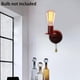 thumbnail image 5 of Luz de Pared Yuyangstore Aplique de Pared Moderno Negro con Interruptor de Cadena, 5 of 8