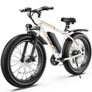 Gocio 26" 4.0 Fat Tire Electric Bike for Adults, 500W E Bike, 48V 13Ah Removable Battery, LCD, Max 22Mph, Professional 7-Speed, Electric Mountain Bike Beach Bicycle Snow Bike Ebike for Men UL2849